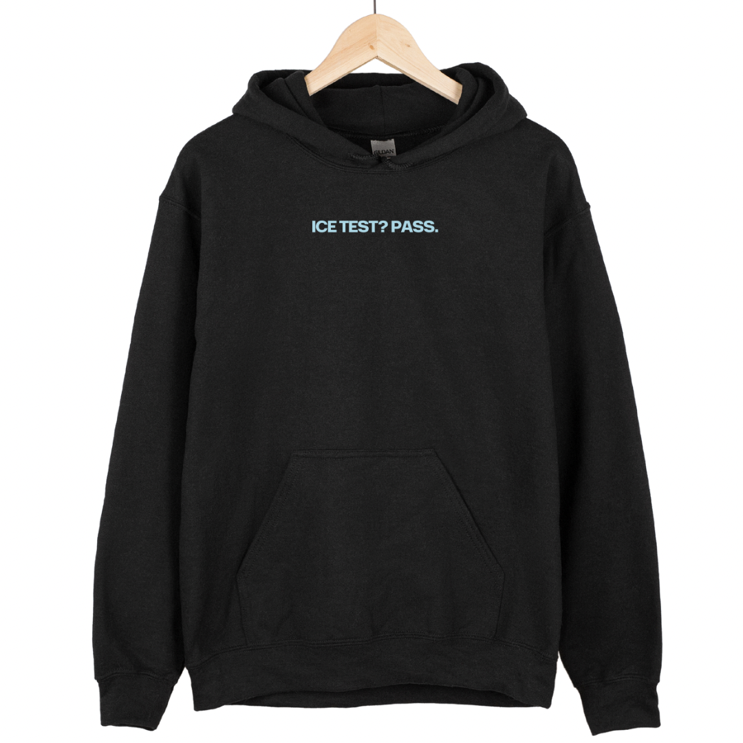 Ice Test Pass hoodie (BABY BLUE)