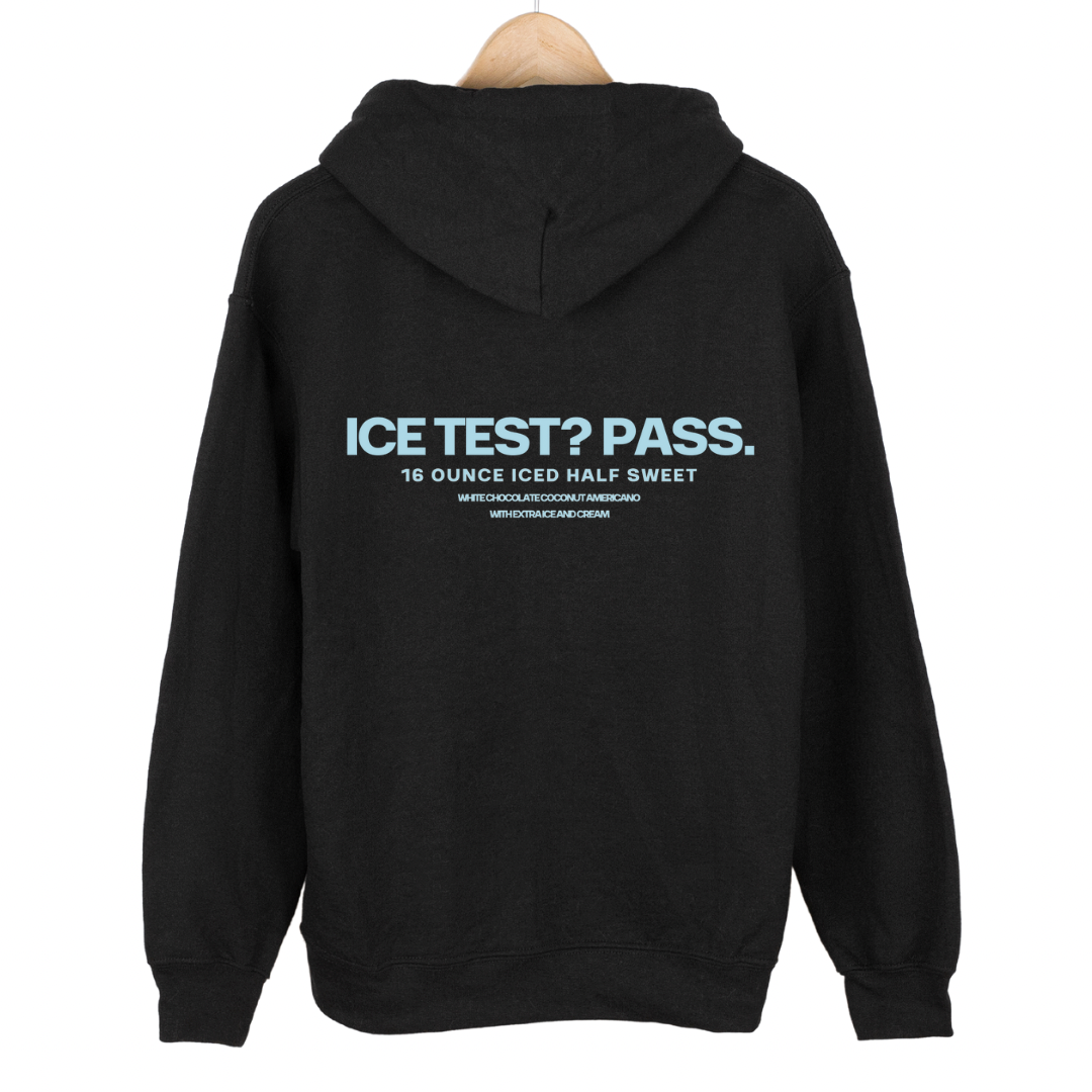 Ice Test Pass hoodie (BABY BLUE)